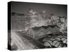 Skyline of Manhattan with Pennsylvania Station Area-Bettmann-Stretched Canvas