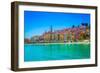 Skyline of Menton, Alpes-Maritimes, Cote D'Azur, Provence, French Riviera-Laura Grier-Framed Photographic Print