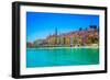 Skyline of Menton, Alpes-Maritimes, Cote D'Azur, Provence, French Riviera-Laura Grier-Framed Photographic Print