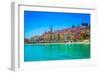 Skyline of Menton, Alpes-Maritimes, Cote D'Azur, Provence, French Riviera-Laura Grier-Framed Photographic Print