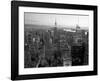 Skyline of Midtown Manhattan, NYC-Vadim Ratsenskiy-Framed Giclee Print