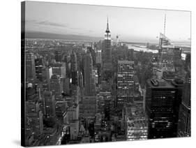 Skyline of Midtown Manhattan, NYC-Vadim Ratsenskiy-Stretched Canvas