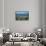Skyline of Montevideo-null-Framed Stretched Canvas displayed on a wall