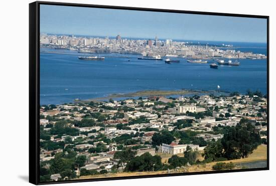 Skyline of Montevideo-null-Framed Stretched Canvas