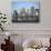 Skyline of New York City with East River, Manhattan and Brooklyn Bridge-Alan Schein-Photographic Print displayed on a wall