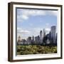 Skyline of New York City-JoSon-Framed Photographic Print