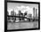 Skyline of NYC with One World Trade Center and East River, Manhattan and Brooklyn Bridge-Philippe Hugonnard-Framed Photographic Print