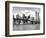 Skyline of NYC with One World Trade Center and East River, Manhattan and Brooklyn Bridge-Philippe Hugonnard-Framed Photographic Print