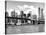 Skyline of NYC with One World Trade Center and East River, Manhattan and Brooklyn Bridge-Philippe Hugonnard-Stretched Canvas