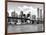 Skyline of NYC with One World Trade Center and East River, Manhattan and Brooklyn Bridge-Philippe Hugonnard-Framed Photographic Print