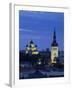 Skyline of Old Town, Tallinn, Estonia-Jon Arnold-Framed Photographic Print