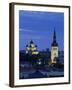 Skyline of Old Town, Tallinn, Estonia-Jon Arnold-Framed Photographic Print