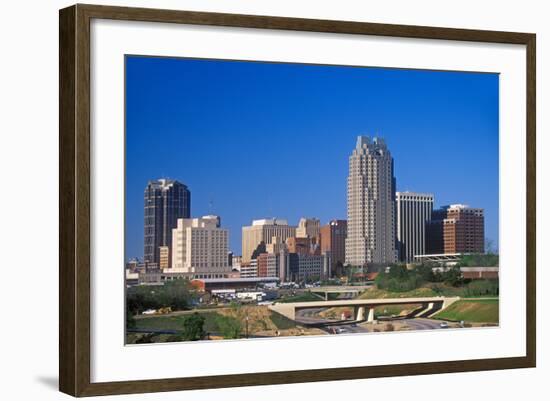 Skyline of Raleigh, NC-null-Framed Photographic Print