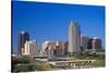 Skyline of Raleigh, NC-null-Stretched Canvas