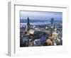 Skyline of Riga, Latvia-Peter Adams-Framed Photographic Print