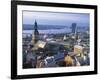 Skyline of Riga, Latvia-Peter Adams-Framed Photographic Print