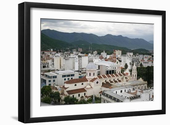 Skyline of Salta City, Argentina, South America-Yadid Levy-Framed Photographic Print