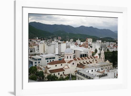 Skyline of Salta City, Argentina, South America-Yadid Levy-Framed Photographic Print