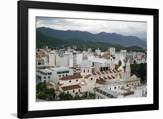 Skyline of Salta City, Argentina, South America-Yadid Levy-Framed Photographic Print