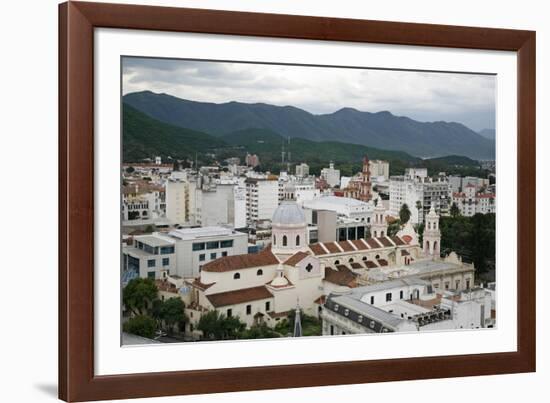 Skyline of Salta City, Argentina, South America-Yadid Levy-Framed Photographic Print