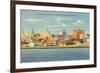 Skyline of San Diego, California-null-Framed Premium Giclee Print