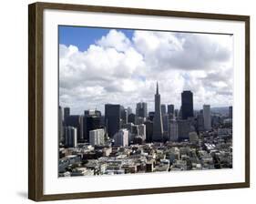 Skyline of San Francisco, California, USA-Bill Bachmann-Framed Photographic Print