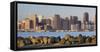 Skyline of San Francisco from Treasure Iceland, California, Usa-Rainer Mirau-Framed Stretched Canvas