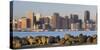 Skyline of San Francisco from Treasure Iceland, California, Usa-Rainer Mirau-Stretched Canvas