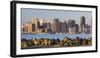 Skyline of San Francisco from Treasure Iceland, California, Usa-Rainer Mirau-Framed Photographic Print