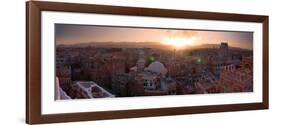 Skyline of Sana'a, Yemen-Michele Falzone-Framed Photographic Print