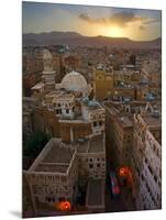 Skyline of Sanaa, Yemen-Michele Falzone-Mounted Photographic Print