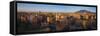 Skyline of Sanaa, Yemen-Michele Falzone-Framed Stretched Canvas