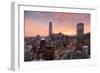 Skyline of Santiago with the Gran Torre, Santiago, Chile, South America-Yadid Levy-Framed Photographic Print