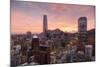 Skyline of Santiago with the Gran Torre, Santiago, Chile, South America-Yadid Levy-Mounted Photographic Print