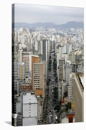 Skyline of Sao Paulo, Brazil, South America-Yadid Levy-Stretched Canvas