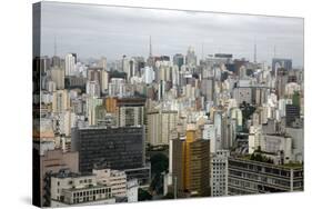 Skyline of Sao Paulo, Brazil, South America-Yadid Levy-Stretched Canvas