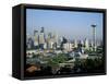 Skyline of Seattle, Washington State, USA-Firecrest Pictures-Framed Stretched Canvas