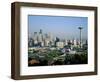 Skyline of Seattle, Washington State, USA-Firecrest Pictures-Framed Photographic Print