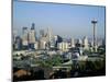 Skyline of Seattle, Washington State, USA-Firecrest Pictures-Mounted Photographic Print