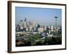 Skyline of Seattle, Washington State, USA-Firecrest Pictures-Framed Photographic Print