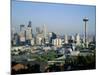 Skyline of Seattle, Washington State, USA-Firecrest Pictures-Mounted Photographic Print