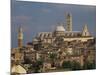 Skyline of Siena, Tuscany, Italy, Europe-Rainford Roy-Mounted Photographic Print