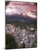 Skyline of St. Moritz, Graubunden, Switzerland-Doug Pearson-Mounted Photographic Print