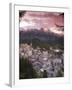 Skyline of St. Moritz, Graubunden, Switzerland-Doug Pearson-Framed Photographic Print