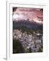 Skyline of St. Moritz, Graubunden, Switzerland-Doug Pearson-Framed Photographic Print