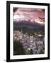 Skyline of St. Moritz, Graubunden, Switzerland-Doug Pearson-Framed Photographic Print