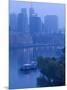 Skyline of St. Paul, Minnesota, USA-Walter Bibikow-Mounted Photographic Print