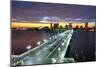 Skyline of St. Petersburg, Florida from the Pier.-SeanPavonePhoto-Mounted Photographic Print