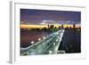 Skyline of St. Petersburg, Florida from the Pier.-SeanPavonePhoto-Framed Photographic Print