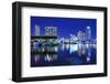 Skyline of St. Petersburg, Florida-SeanPavonePhoto-Framed Photographic Print